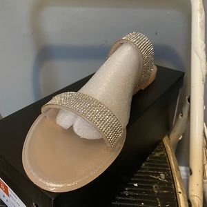 Jelly Double Strap Flat Sandal